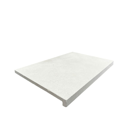 Crema White Limestone Dropface Pool Coping