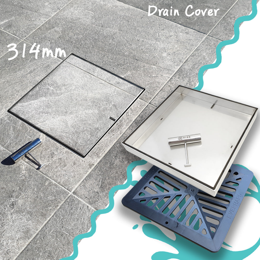 HIDE Drain Cover Kit Swimming Pool