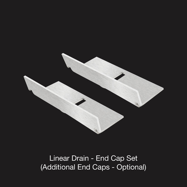 HIDE Linear Drain End Caps