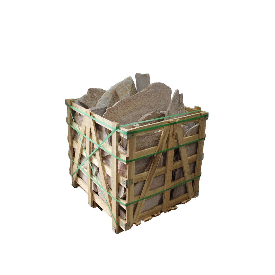 Oyster Quartz Crazy Paving Crate