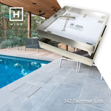 HIDE Skimmer Lid Pair for Swimming Pool